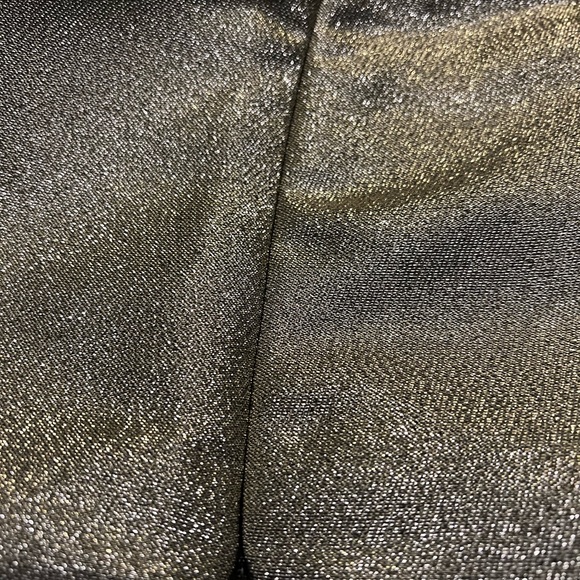 Cache iridescent ruffled sleeve peplum corset crop top - Picture 10 of 12